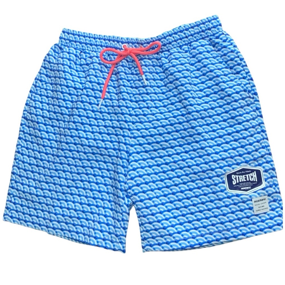NWT Swim Shorts Trunks Mosmann Australia Quick Dry Stretch Men’s Beach Pool Gift